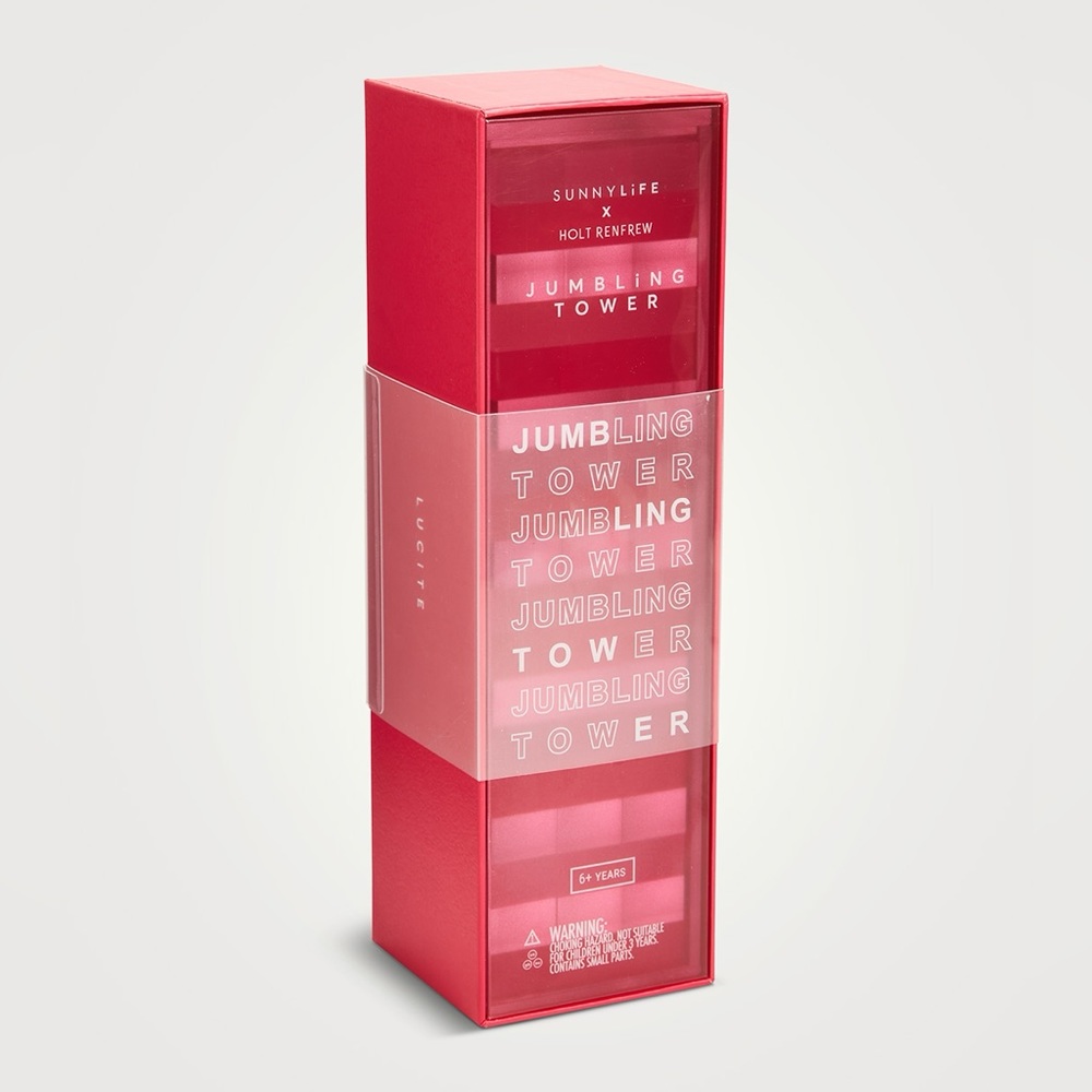Sunnylife Jenga Jumbling Tower